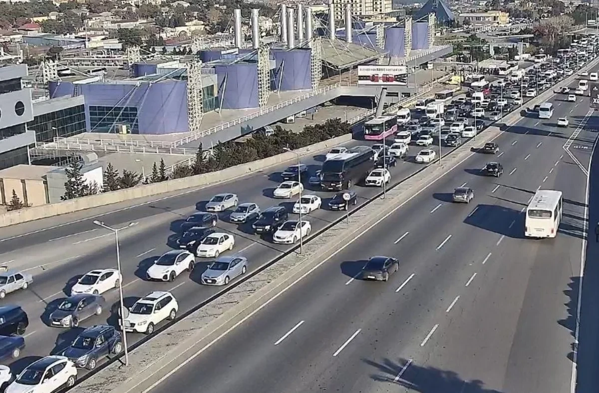 Bakının bu yollarında TIXAC var