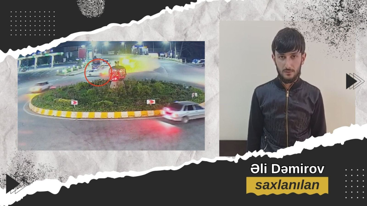 Avtoxuliqanlıq edən sürücü həbs edildi - VİDEO