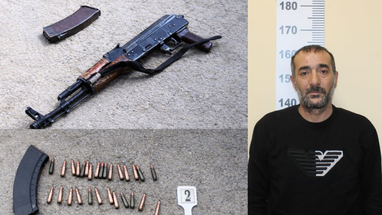 Quldurluq etdi, evindən \"kalaşnikov\" çıxdı