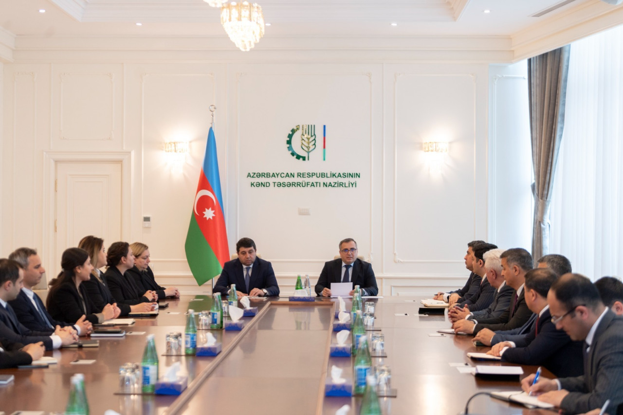 “Yeni Azərbaycan Partiyası: İnkişaf və nüfuzun təməl gücü” mövzusunda iclasdan FOTOLAR