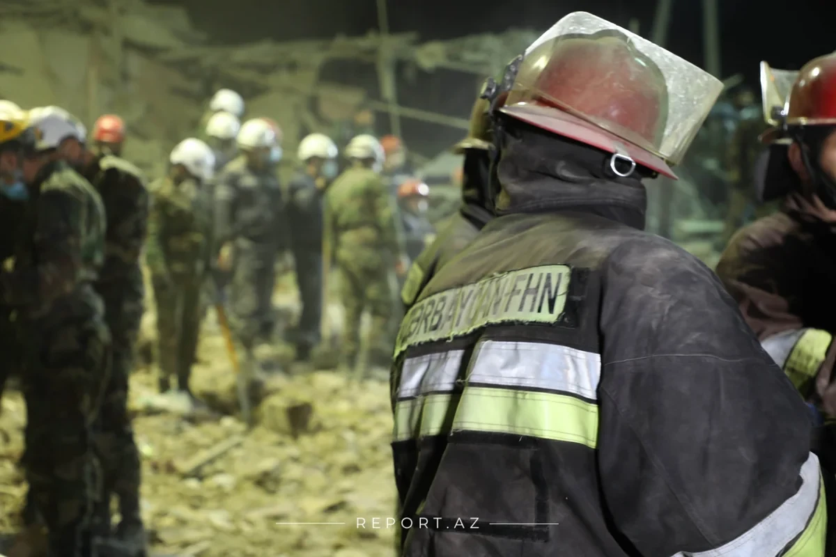 Bakıda ev çökdü: Yaralanan var&nbsp;