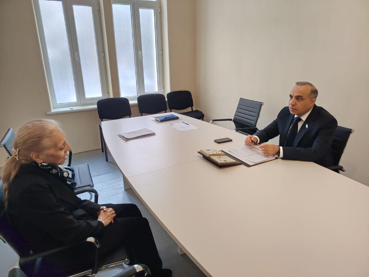 Azay Quliyev seçicilərin növbəti qəbulunu keçirdi - FOTOLAR