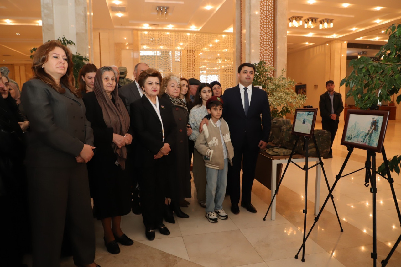 Neftçalada Milli Qəhrəmanın 45 illik yubileyi və anım günü qeyd olunub - FOTOLAR