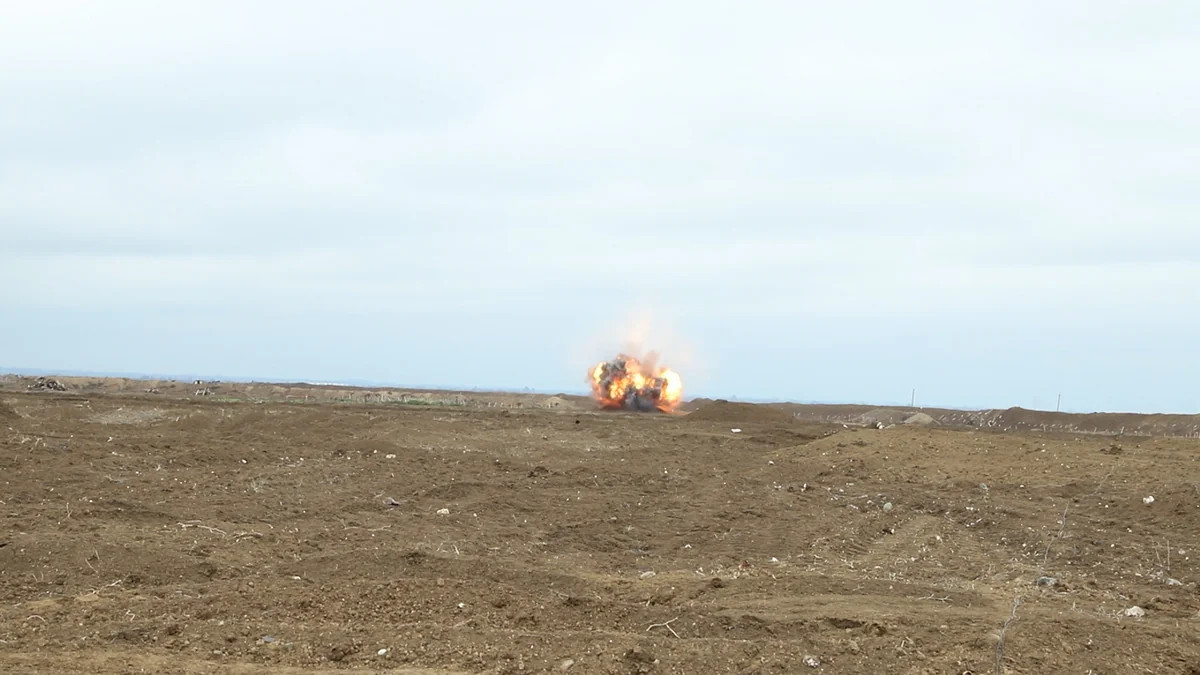 Füzulidə mina partladı - ANAMA əməkdaşı həlak oldu