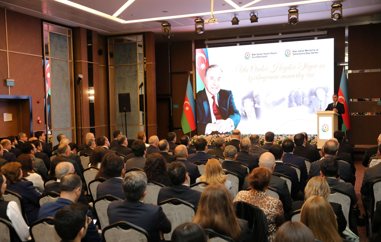 Nizami rayonunda tədbir keçirildi - FOTOLAR