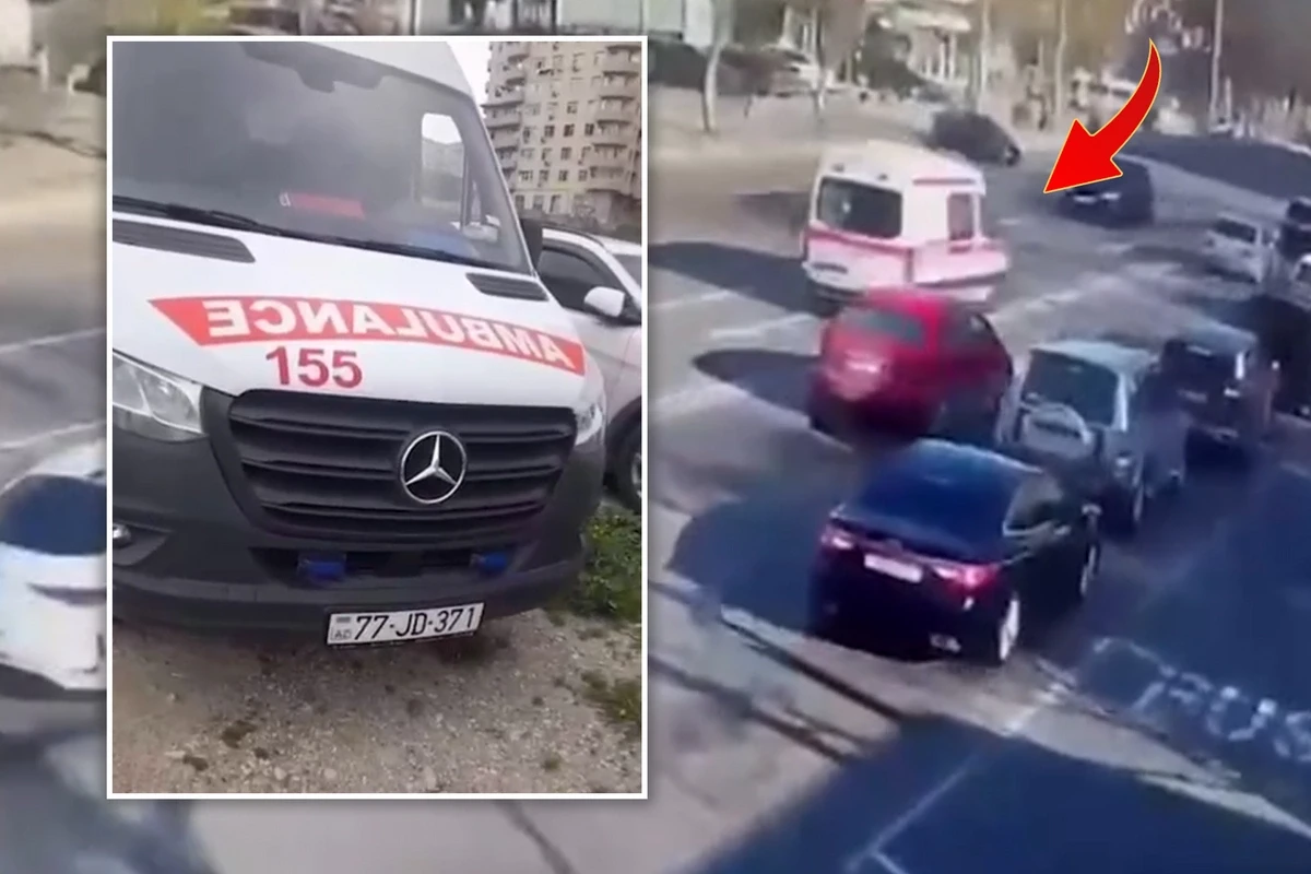 Bakıda təcili yardım sürücüsündən ŞOK ADDIM - Narkotikin təsiri altında təhlükə saçdı