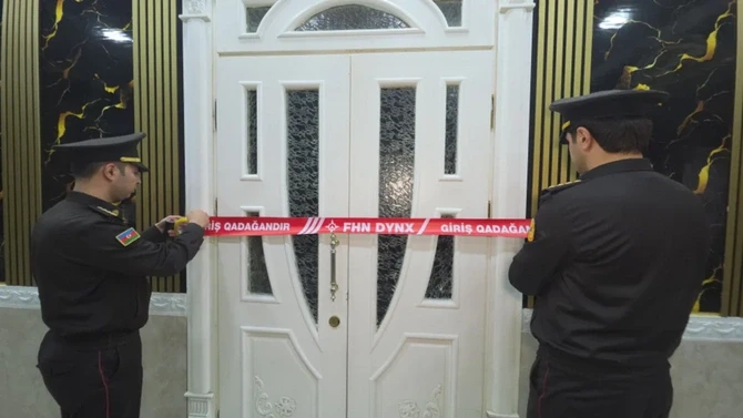 Bakıda məşhur şadlıq sarayı bağlandı - FOTO/VİDEO