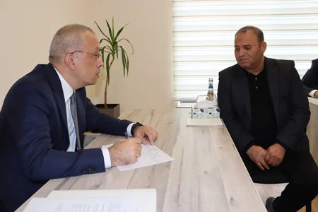 Zaur Mikayılov Xankəndidə vətəndaşlarla görüşdü - FOTOLAR