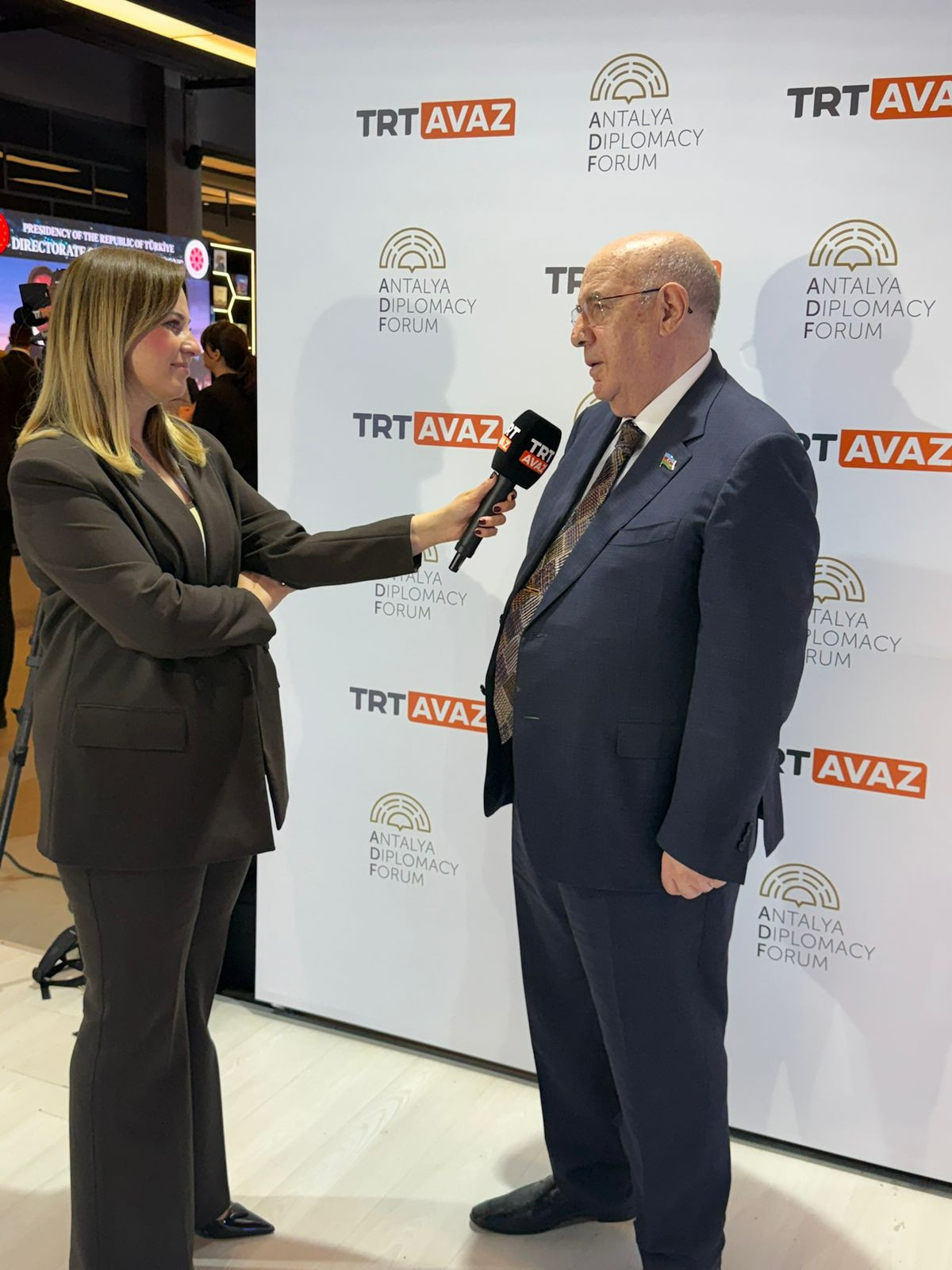 Əhliman Əmiraslanov və Səməd Seyidov Antalya Diplomatiya Forumunda - FOTOLAR