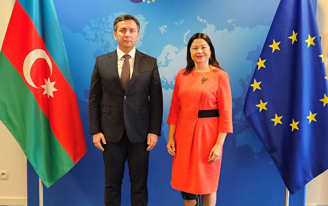 Azərbaycan və Aİ yeni ikitərəfli sazişi müzakirə etdi - FOTOLAR