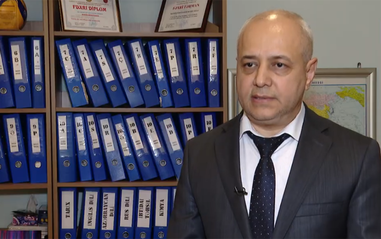 “Şagird spirti termosda gətirib” - Məktəbin direktoru - VİDEO