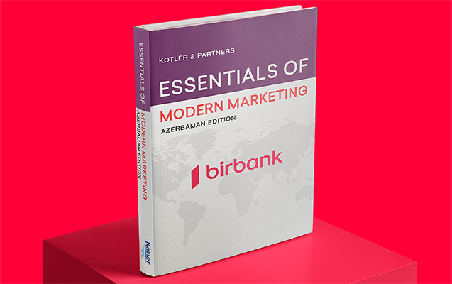 Kotlerin kitabında Birbank haqqında məqalə dərc olunacaq
