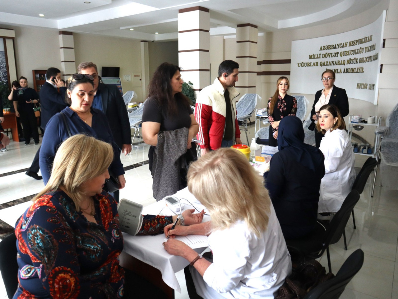 &nbsp;Yasamalda qanvermə aksiyası keçirildi - FOTOLAR