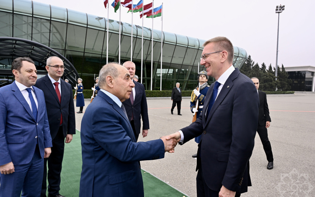 Latviya Prezidentinin Azərbaycana səfəri başa çatdı - FOTO