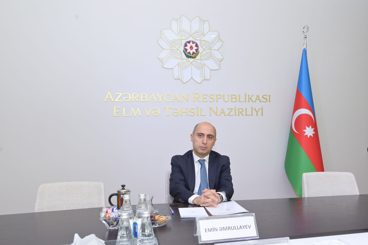 Emin Əmrullayev “Yüksəliş” müsabiqəsinin qalibləri ilə görüşdü - FOTOLAR