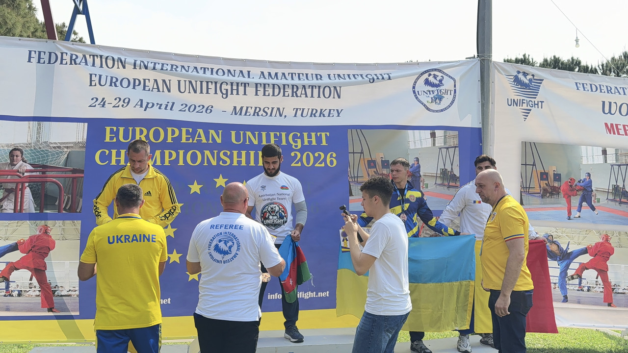 Ağa Əliyev Avropa çempionu oldu - FOTOLAR