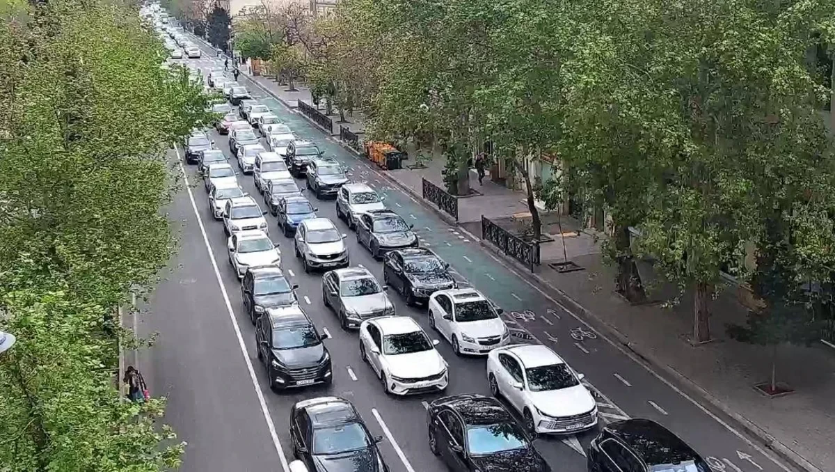 Bakının bu küçələrində TIXAC var