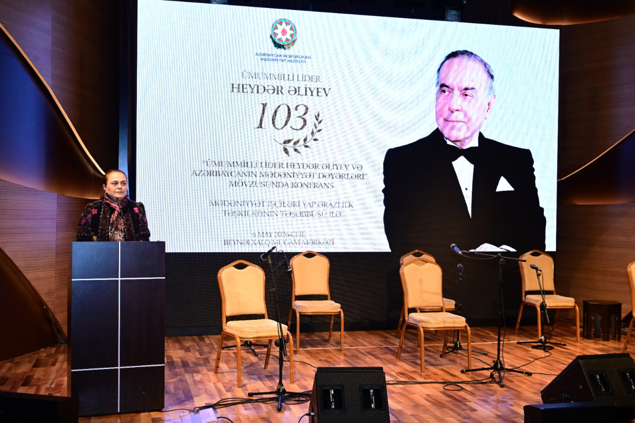 “Heydər Əliyev və Azərbaycanın mədəniyyət dəyərləri” mövzusunda konfrans keçirildi