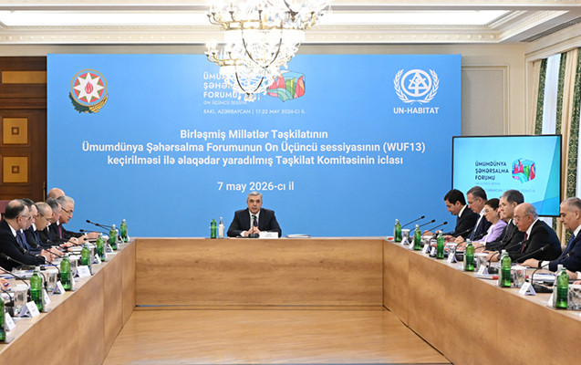 Təşkilat Komitəsi WUF13-lə bağlı iclas keçirdi - FOTO