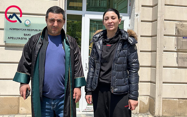 Dünən həbs edilən Fidanı bu gün məhkəmə azad etdi - FOTO