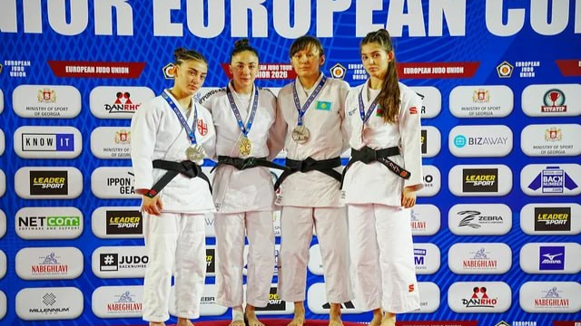 Cüdoçularımız Avropa Kubokunda 9 medal qazandı - FOTOLAR