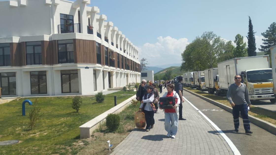 Növbəti köç karvanı Zəngilan şəhərinə çatdı