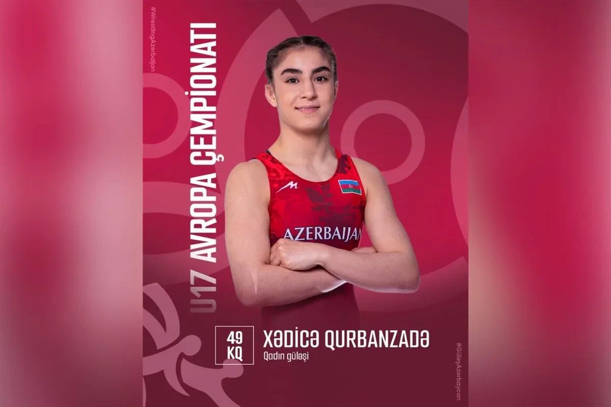 Güləşçimiz Xədicə Qurbanzadə gümüş medal qazandı