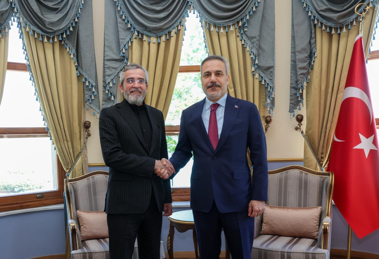 Hakan Fidan Əli Baqerini qəbul etdi