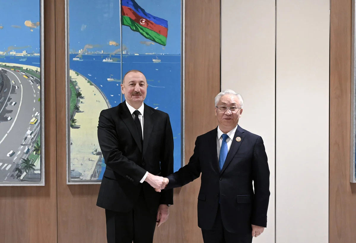 İlham Əliyev qəbul keçirdi - FOTO