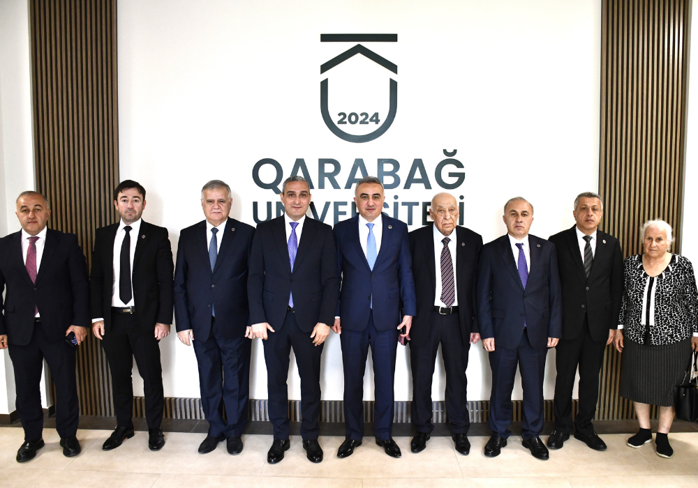 Vəkillər Kollegiyasının nümayəndə heyəti Qarabağ Universitetində - FOTOLAR