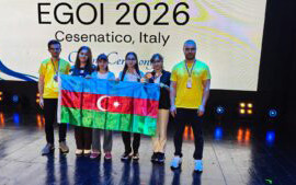 Avropa Qızlar İnformatika Olimpiadasında 2 medal qazandıq