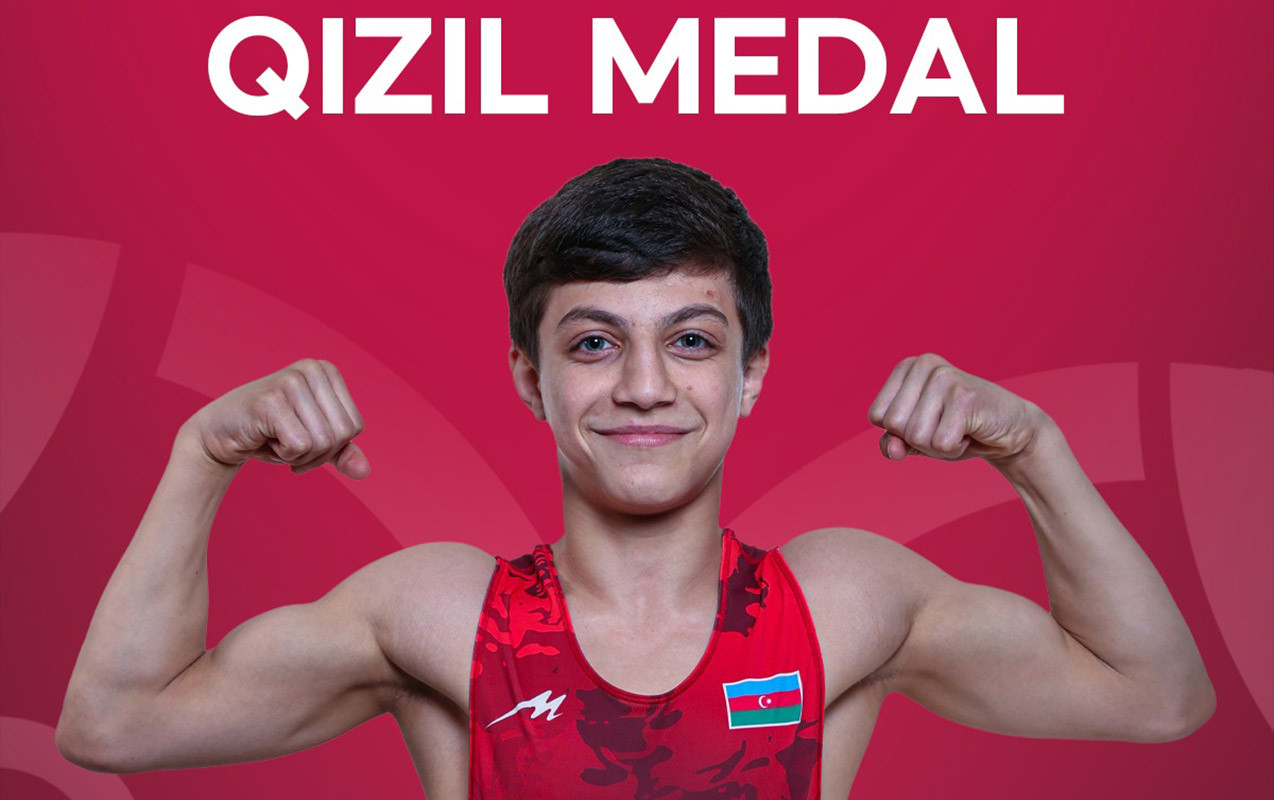 Güləşçimiz Avropa çempionu oldu