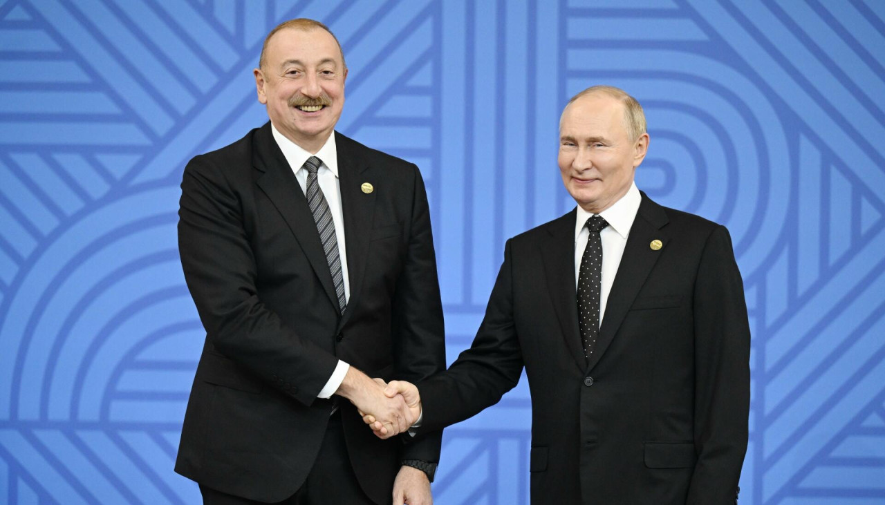 Putin İlham Əliyevi təbrik etdi