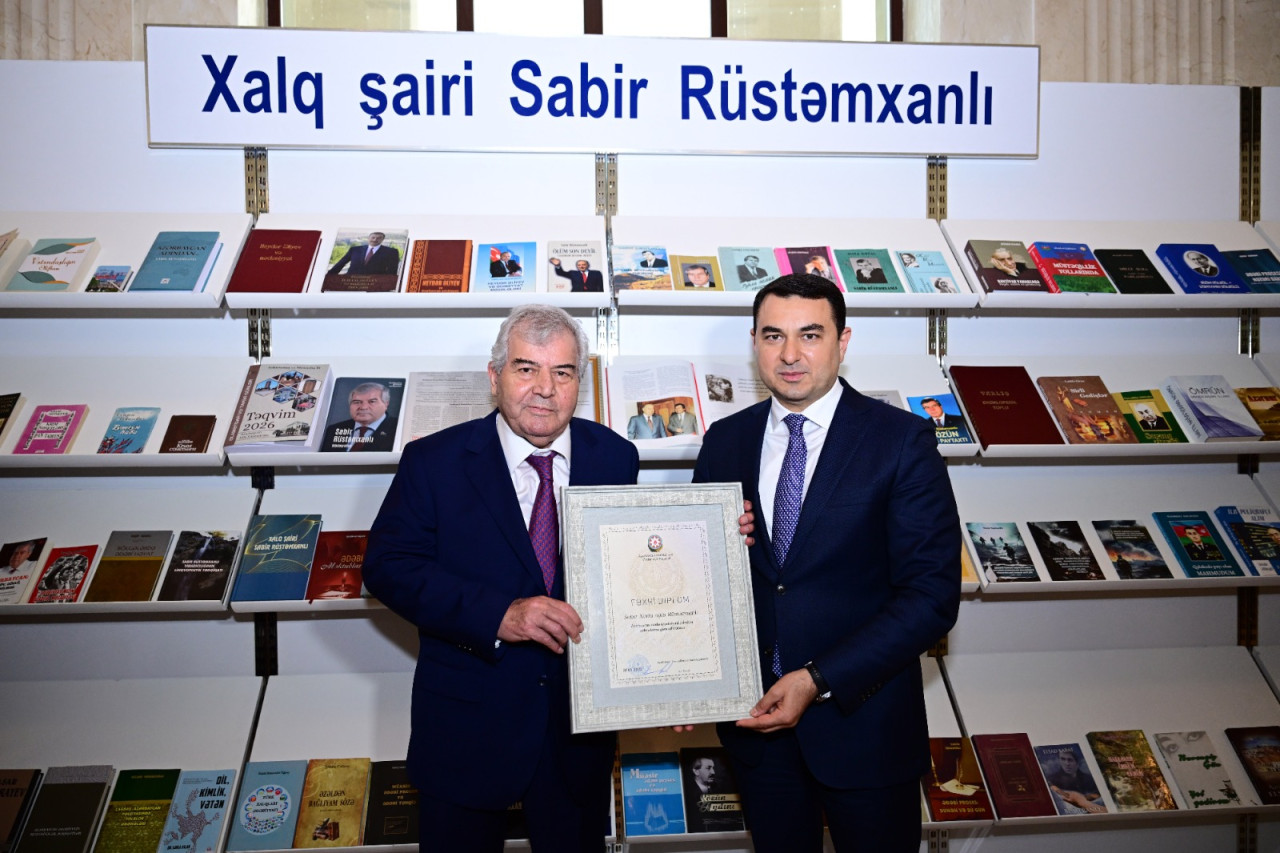 Sabir Rüstəmxanlının 80 illik yubileyi qeyd olundu - FOTOLAR