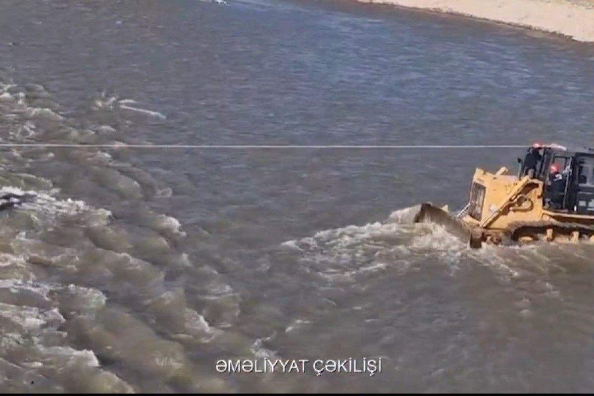 Naxçıvanda köməksiz qalan şəxs xilas edildi - VİDEO&nbsp;