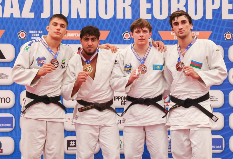 Cüdoçularımız Avropa Kubokunda 5 medal qazandı&nbsp;