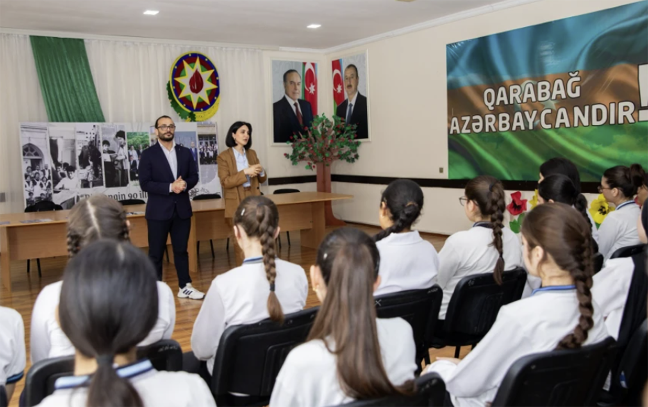 ADY-dən məktəblilər üçün növbəti maarifləndirmə tədbiri - FOTOLAR