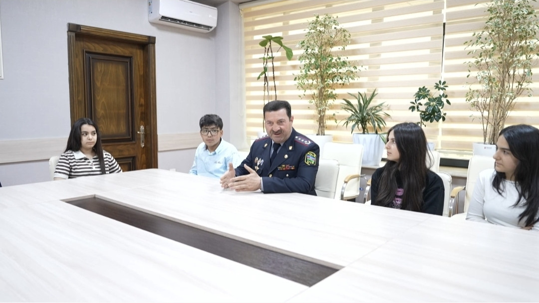 Azərbaycan polisindən şəhid övladlarına DİQQƏT - VİDEO
