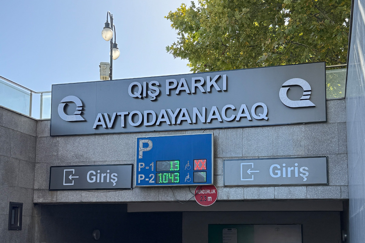 \"Qış Parkı\"ndakı avtodayanacaqla bağlı \"Azparking\"dən rəsmi açıqlama