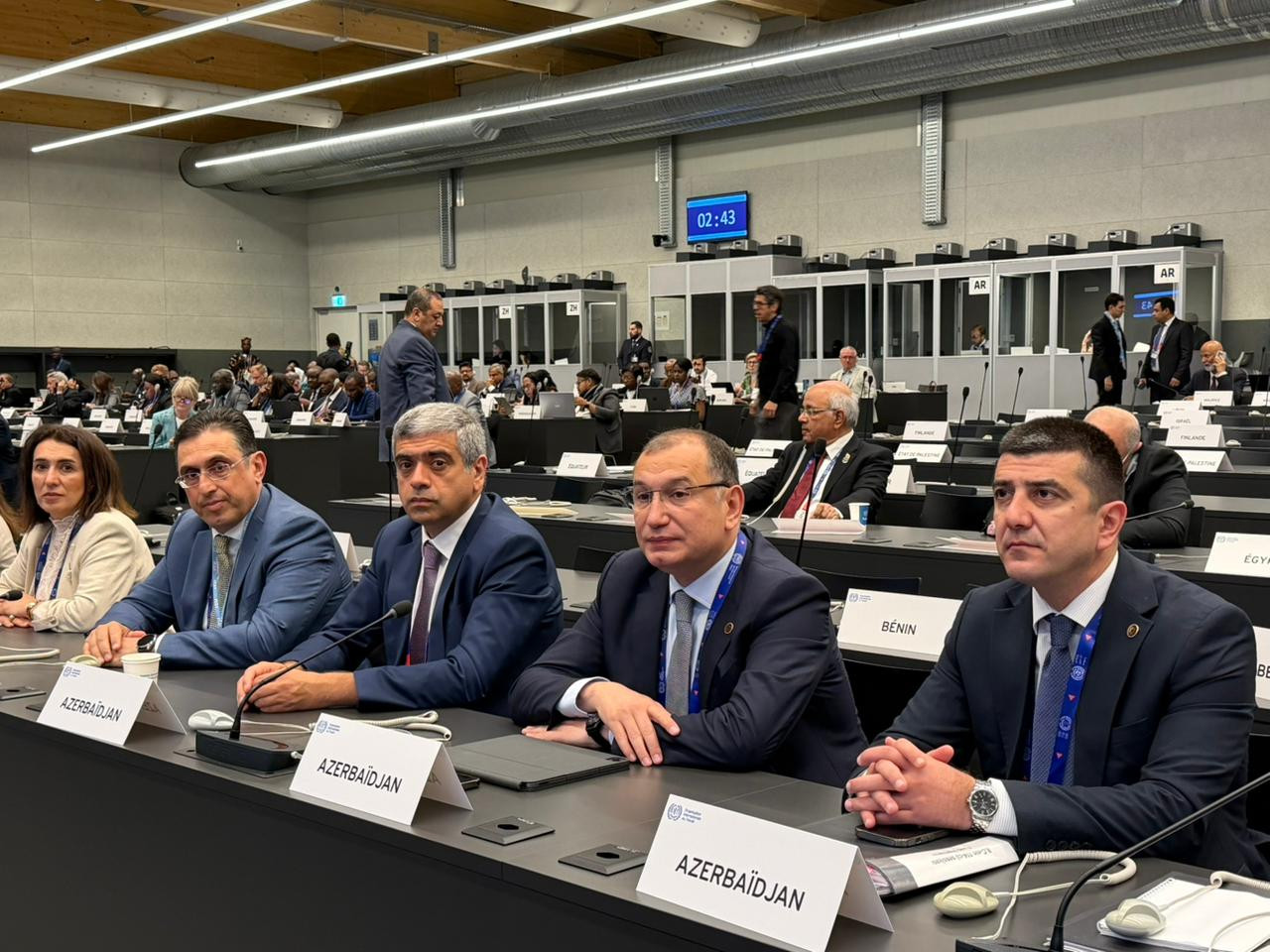 AHİK sədri Sahib Məmmədov Beynəlxalq Əmək Konfransının 114-cü sessiyasında çıxış etdi - FOTOLAR