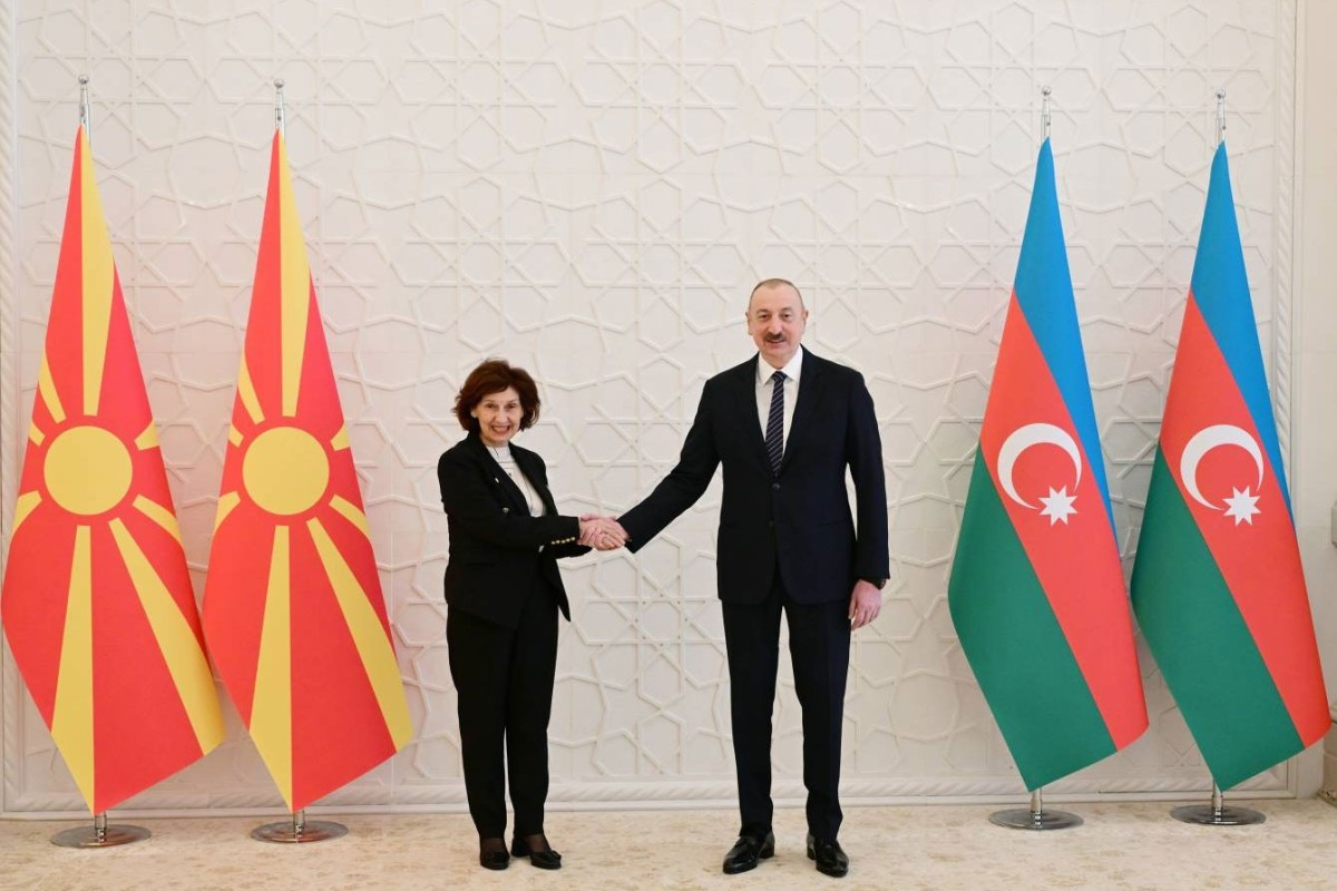 Şimali Makedoniya Prezidenti Azərbaycan liderini təbrik etdi
