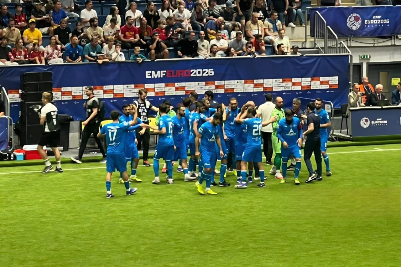 Minifutbol millimiz ikiqat Avropa çempionu oldu