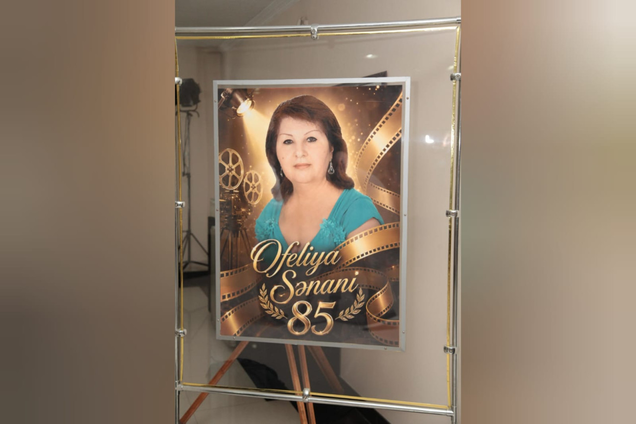 Ofeliya Sənaninin 85 illik yubileyi keçirildi - FOTOLAR