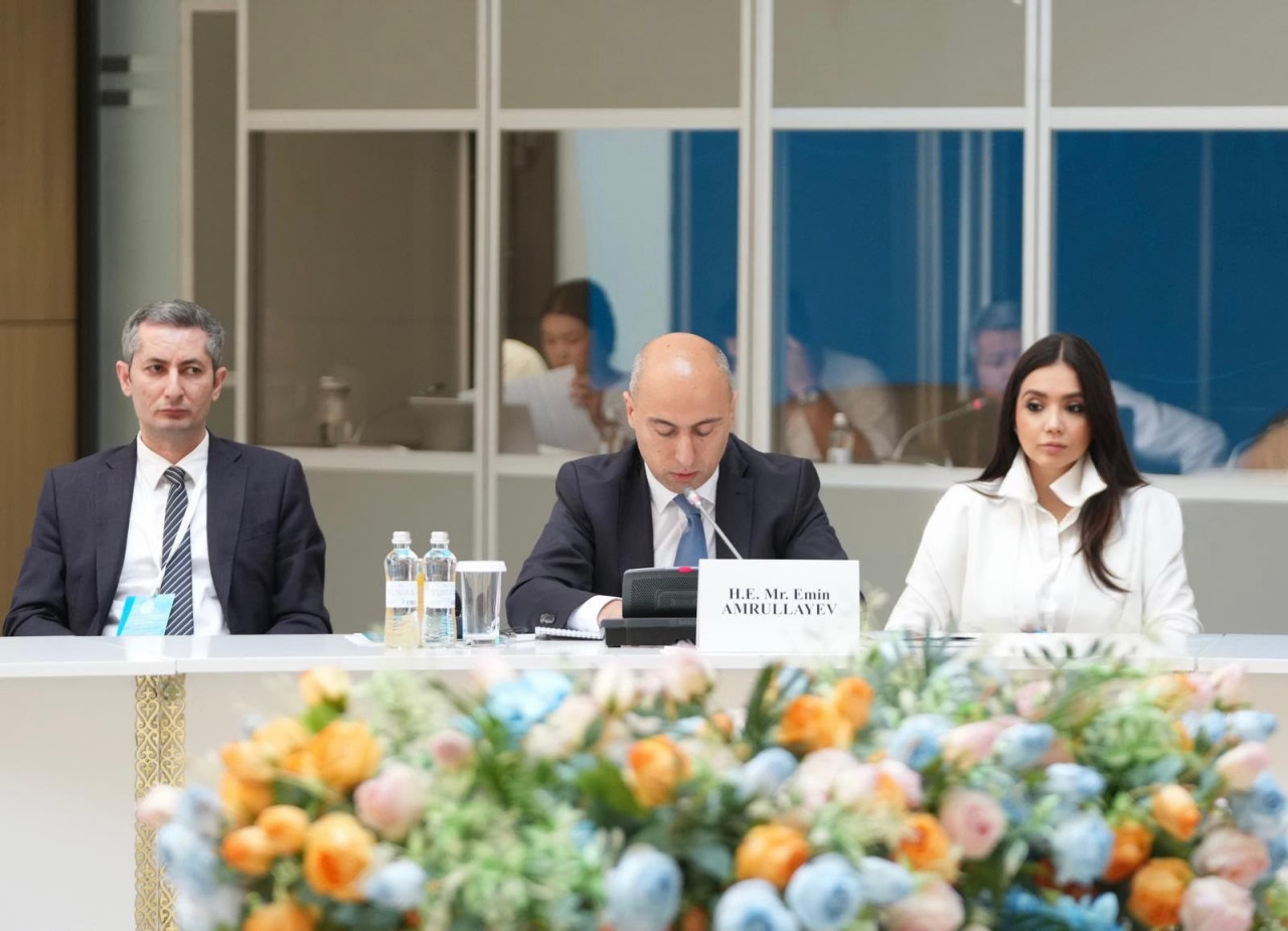 Emin Əmrullayev Türk Dövlətləri Təşkilatı Təhsil Nazirlərinin iclasında - FOTOLAR