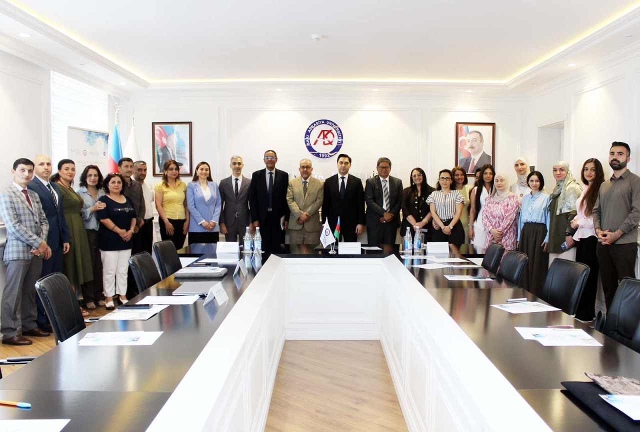 BAAU ilə ICESCO-nun Bakıdakı Regional Ofisinin nümayəndəliyi birgə təlimlərə start verdi - FOTO