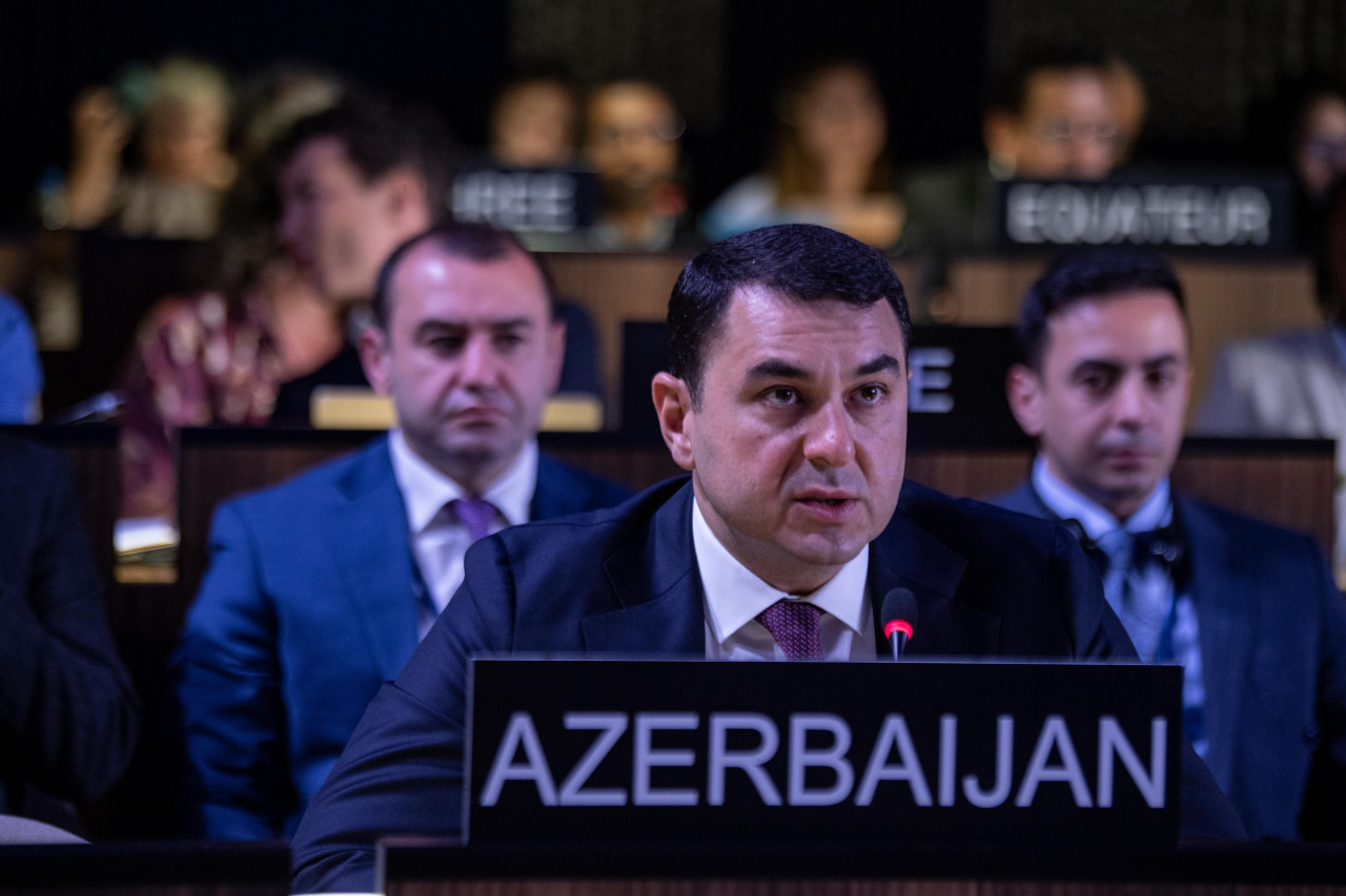 Adil Kərimli UNESCO-nun 11-ci sessiyasında - FOTOLAR
