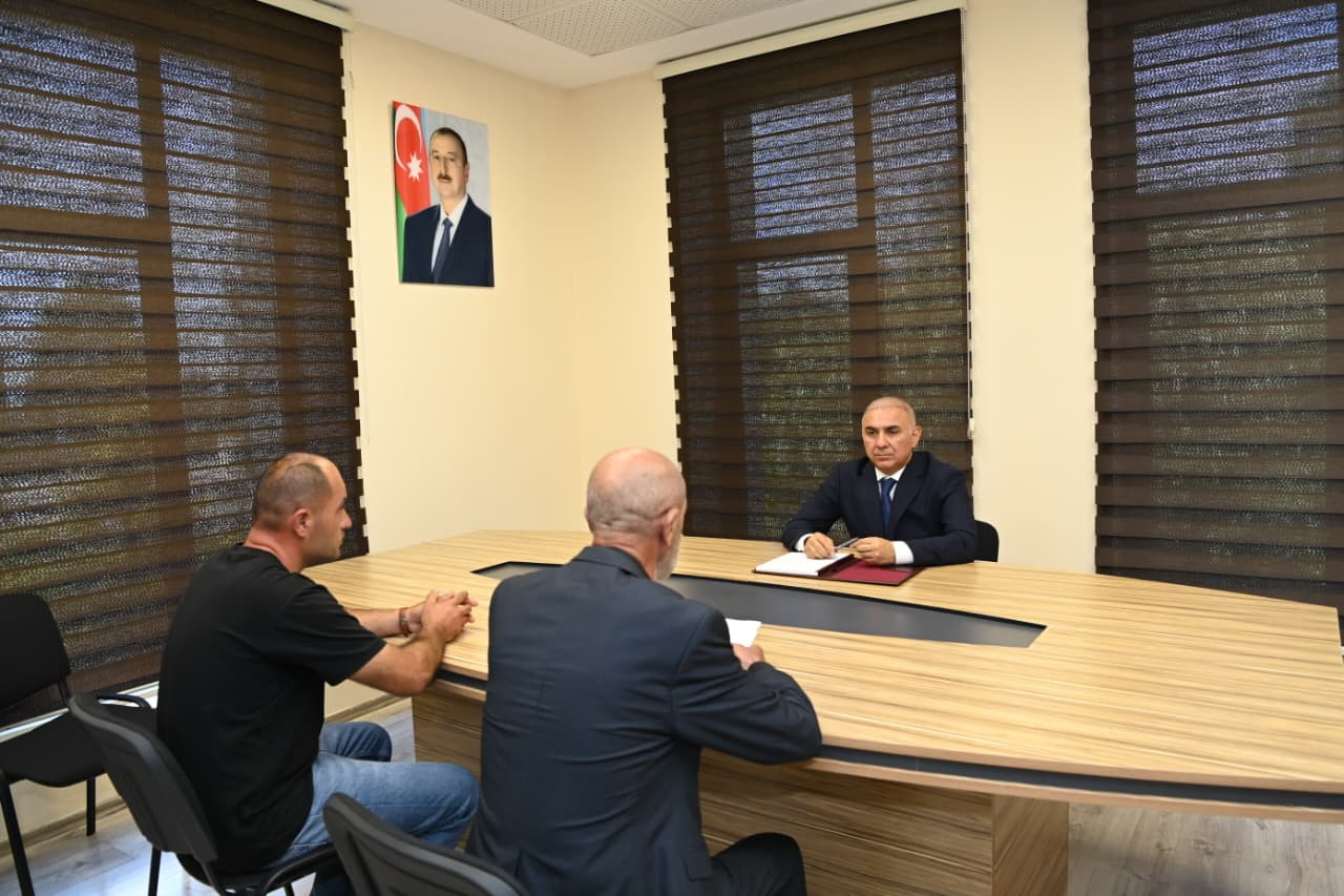 Vüqar Əhmədov Qax və Zaqatala sakinləri ilə görüşdü - FOTO