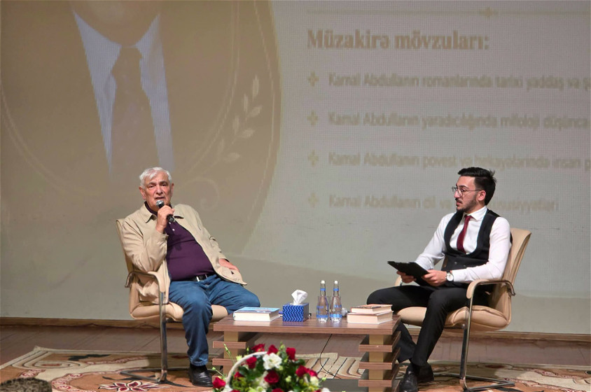 Şağanda Kamal Abdullaya həsr olunan tədbir keçirildi - FOTOLAR