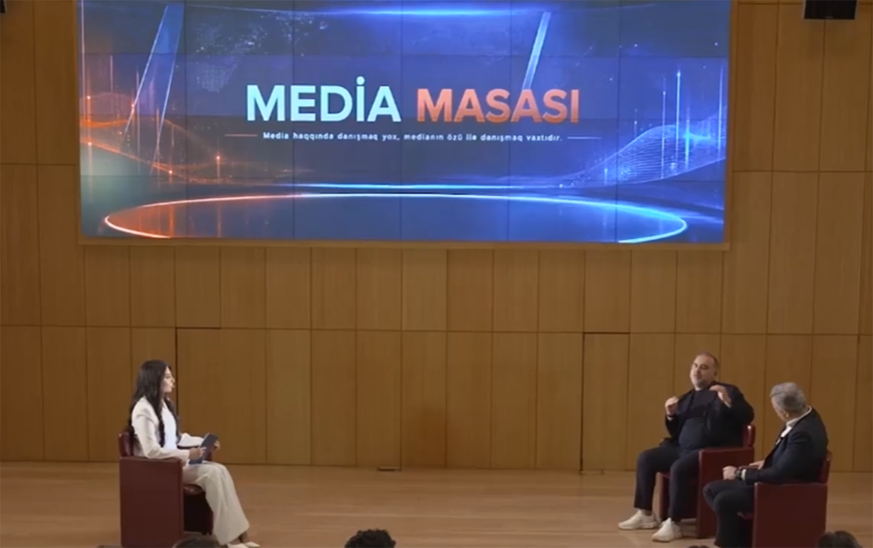 “Media Masası”nın ilk buraxılışının anonsu yayımlandı - VİDEO