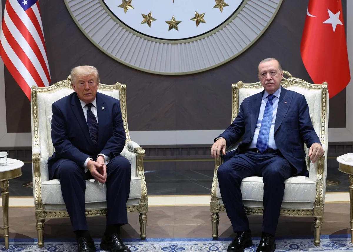 Ərdoğan və Tramp arasında ikitərəfli görüş keçirilir